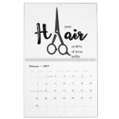 Schoonheidssalon Kapsalon Haarstylist Kalender (Feb 2027)