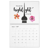 Schoonheidssalon Kapsalon Haarstylist Kalender (Mar 2027)