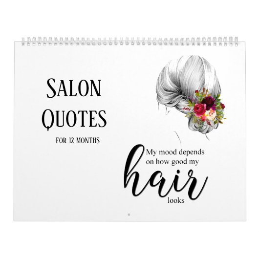 Schoonheidssalon Kapsalon Haarstylist Kalender (Hoes)