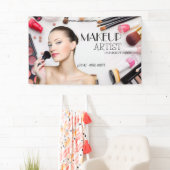 schoonheidssalon kapsel elegant make-up artiest mo spandoek (Insitu)