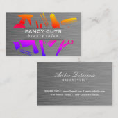 Schoonheidssalon Kleurrijk Visitekaartje (Voorkant / Achterkant)