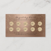 Schoonheidssalon Loyaliteit Kaart Make-up Skinny L Klantenkaartje (Achterkant)