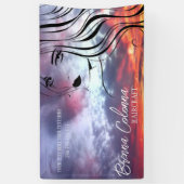 Schoonheidssalon make-up artiest haarstylist esthe spandoek (Verticaal)