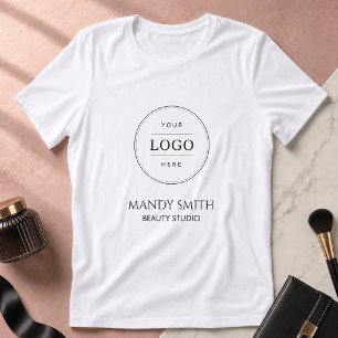 Schoonheidssalon Make-up Bedrijfslogo Tri-Blend Shirt