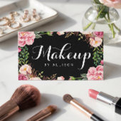 Schoonheidssalon Make-up Script Bloemige Afspraakk Afsprakenkaartje