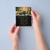 schoonheidssalon massage zen bamboo SPA Flyer (Hand)