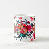 Schoonheidssalon naam glam koperen waterverf koffiemok (Center)