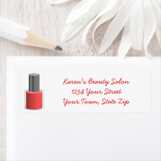 Schoonheidssalon Nagellak Retouradres Labels (Insitu)