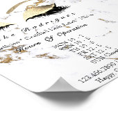 Schoonheidssalon Openingstijden MUA Visagist Wimpe Poster (Hoek)