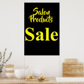 Schoonheidssalon Producten Verkoop Kapperposters Poster (Keuken)