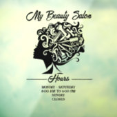 Schoonheidssalon Raamsticker (Vel 3)