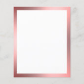 Schoonheidssalon Roze Wit en Zwart Tekst Sjabloon Flyer (Achterkant)