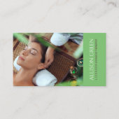Schoonheidssalon SPA Acupressure Massage Salon Visitekaartje (Voorkant)