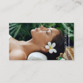 Schoonheidssalon SPA Aromatherapie Massage Salon Visitekaartje (Voorkant)