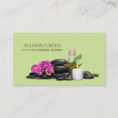Schoonheidssalon SPA Aromatherapie Massage Salon Visitekaartje (Voorkant)