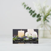 Schoonheidssalon SPA Aromatherapie Massage Salon Visitekaartje (Staand voorkant)