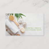 Schoonheidssalon SPA Aromatherapie Massage Salon Visitekaartje (Voorkant)