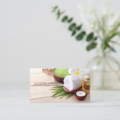 Schoonheidssalon SPA Aromatherapie Massage Salon Visitekaartje (Staand voorkant)
