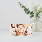 Schoonheidssalon SPA Aromatherapie Massage Salon Visitekaartje (Staand voorkant)
