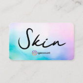 Schoonheidssalon Spa Estheetician Visitekaartje (Achterkant)