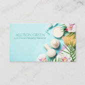 Schoonheidssalon SPA Massage Salon Aromatherapie Visitekaartje (Voorkant)