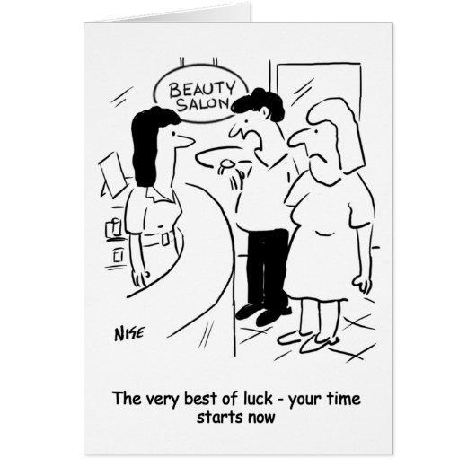 Schoonheidssalon - Tegen de klok! Grappige verjaar (Voorkant)