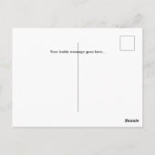 Schoonheidssalon verrassing briefkaart (Achterkant)