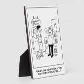 Schoonheidssalon Verrassing. grappig Fotoplaat (Zijkant)