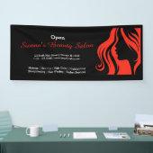 Schoonheidssalon (vuursteen) spandoek (Beurs)