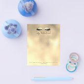 Schoonheidssalon Wimpers Make-up Stylist Champaign Flyer (Enkel)