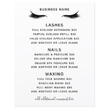 Schoonheidssalon Zakelijke Dienstverlening Flyer