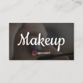 Schoonheidssalons Esthetische make-up artiest Visitekaartje (Achterkant)