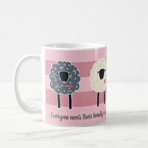 schoonheidsschaap koffiemok