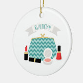 schoonheidsspecialist keramisch ornament (Links)