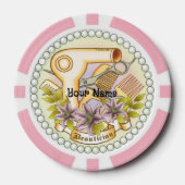 Schoonheidsspecialist poker chip (Voorkant)