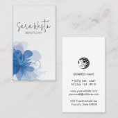 Schoonheidsspecialist Schoonheidsadviseur Monogram Visitekaartje (Voorkant / Achterkant)