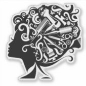 schoonheidsspecialist sticker (Voorkant)