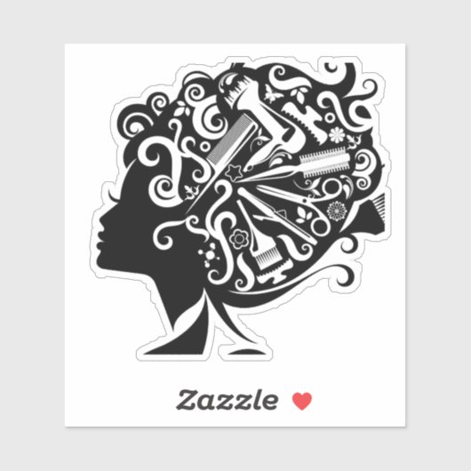 schoonheidsspecialist sticker (Vel)