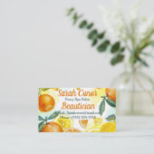 schoonheidsspecialist visitekaartje (Staand voorkant)