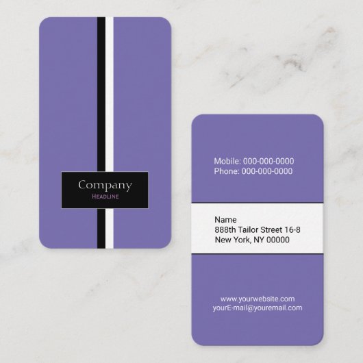 schoonheidsspecialist visitekaartje (Voorkant / Achterkant)