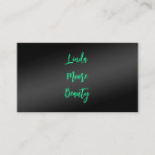 schoonheidsspecialiste contactkaartje (Voorkant)