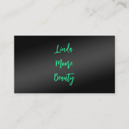 schoonheidsspecialiste contactkaartje