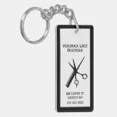 Schoonheidsspecialiste Crisp White Sleutelhanger (Voorkant Links)