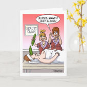 Schoonheidsspecialiste Kaart (Gele Bloem)