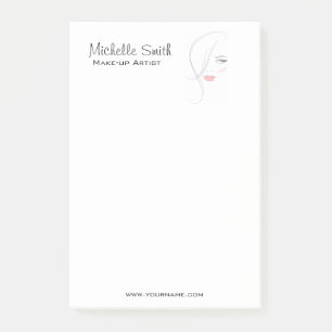 Schoonheidsspecialiste Moderne Elegante Roze Schoo Post-it® Notes