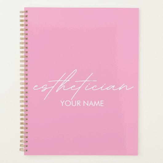 Schoonheidsspecialiste Notitieboek - Gepersonalise (Voorkant)