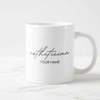 Schoonheidsspecialiste Notitieboek - Gepersonalise Grote Koffiekop