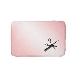 Schoonheidsspecialiste ontwerp roze badmat