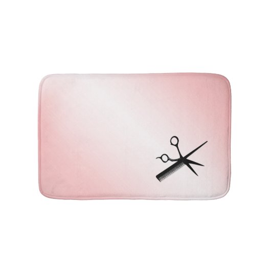 Schoonheidsspecialiste ontwerp roze badmat (Voorkant)