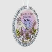 schoonheidsspecialiste ornament (voorkant)